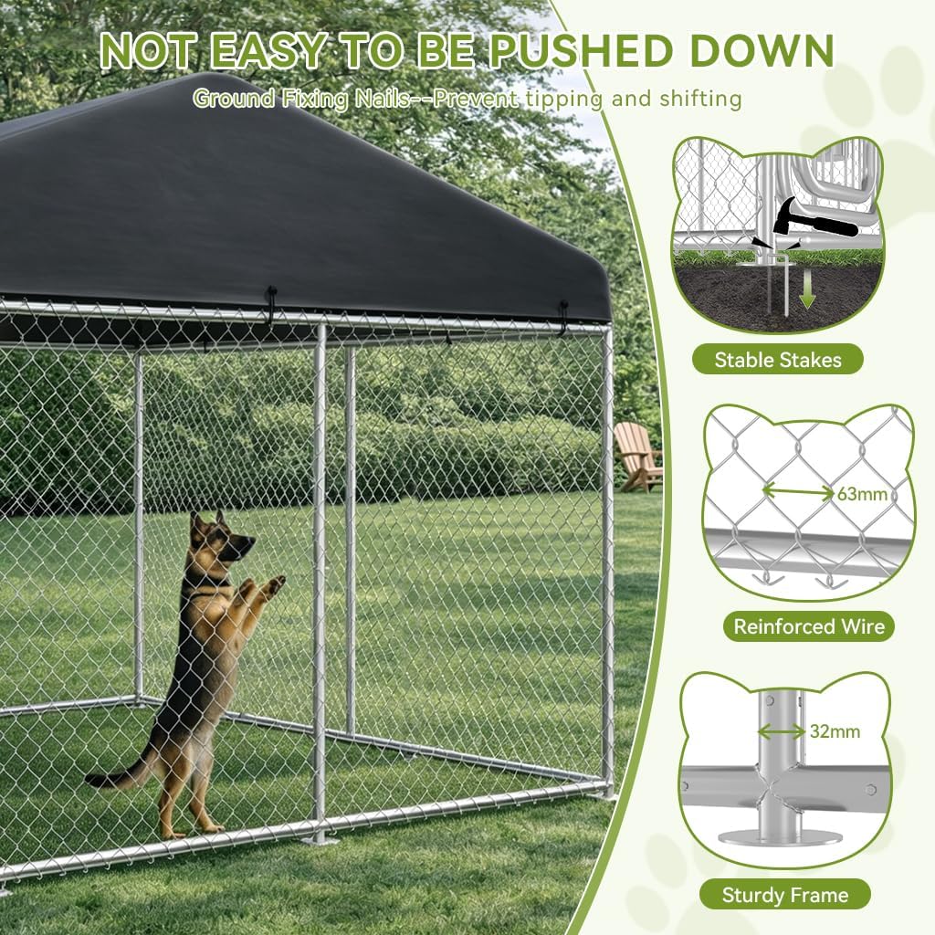 The Fortress Outdoor Kennel (10x10)
