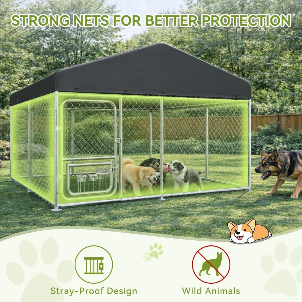 The Fortress Outdoor Kennel (10x10)