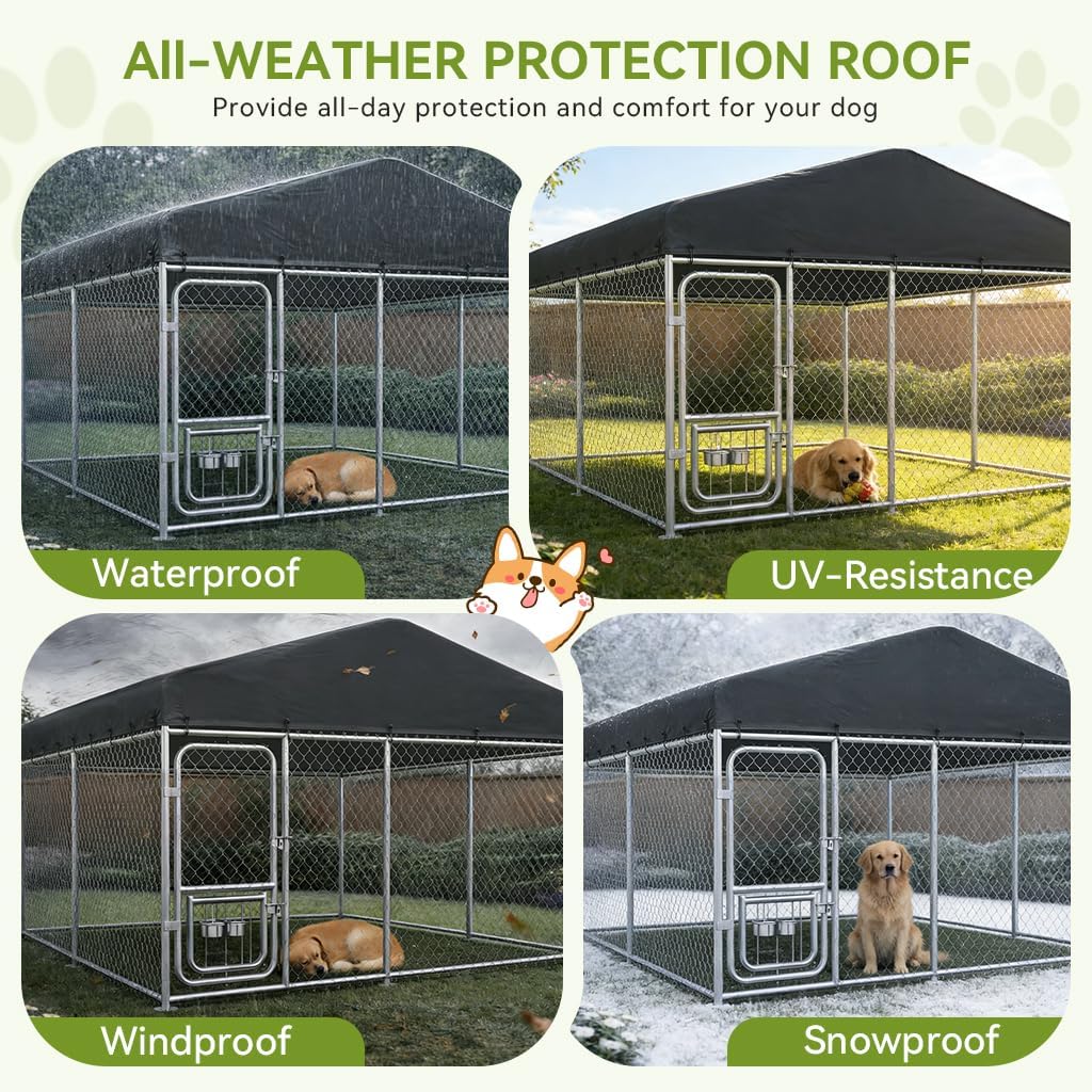 The Fortress Outdoor Kennel (10x10)