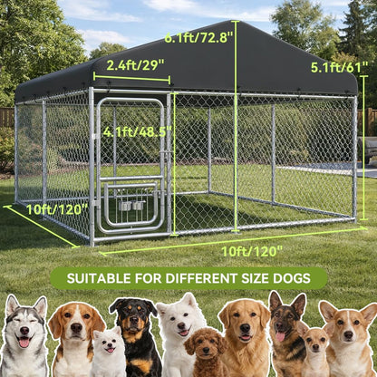The Fortress Outdoor Kennel (10x10)